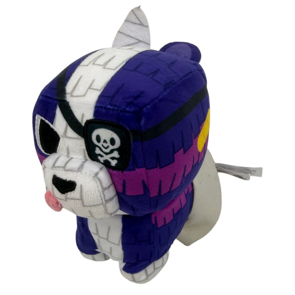Funko Snapsies Fetch Plush Purple White Pinata Pirate Skull Eye Patch 2021 - BG